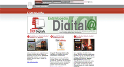 Desktop Screenshot of etorkultura.com